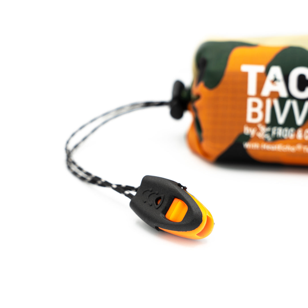 Limited Edition Camo Tact Bivvy® 2.0 Emergency Sleeping Bag - Lightweight Survival Gear for Camping, Hiking & Outdoor Adventures - FREE GIFT Included
