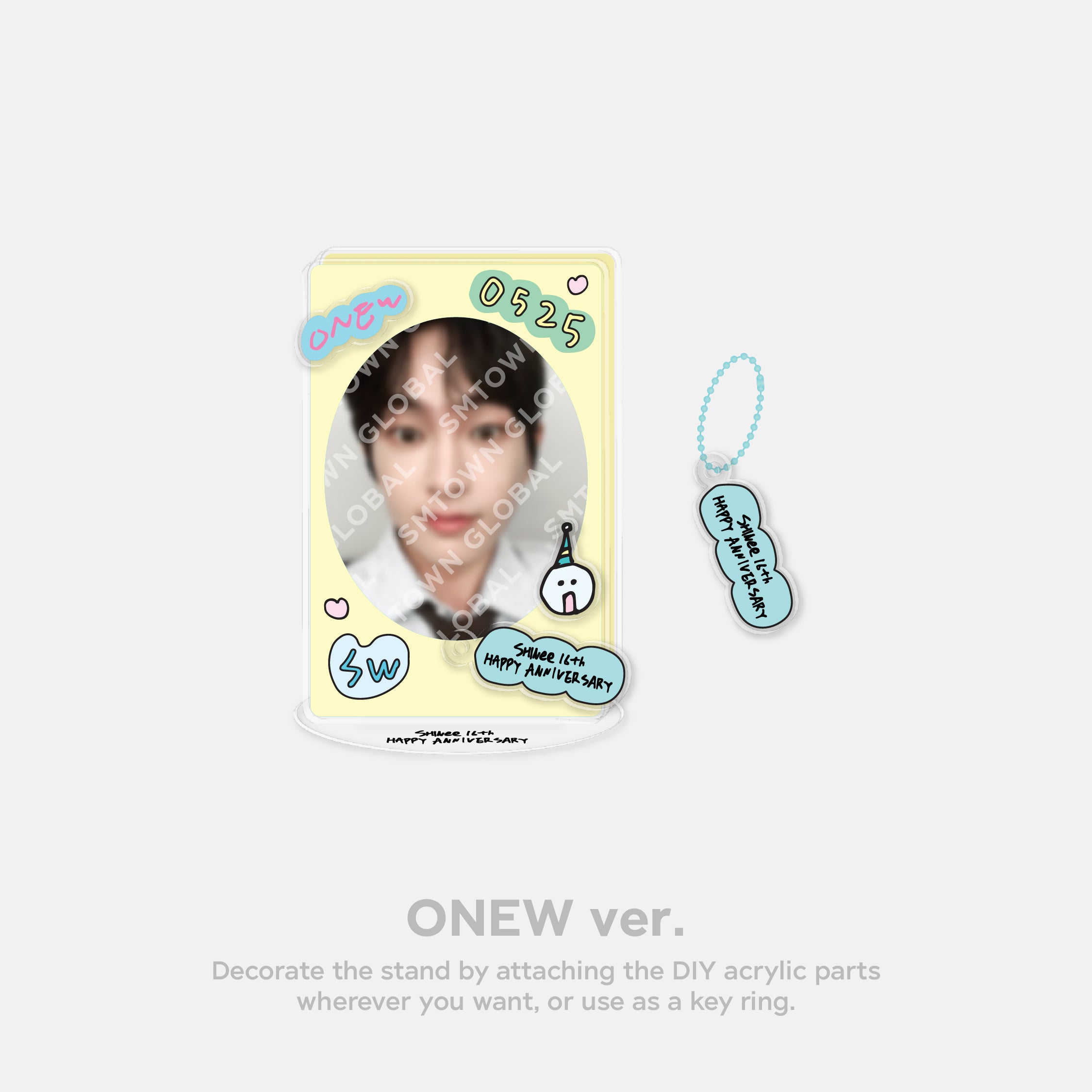 SHINee 16th Anniversary Acrylic Stand Set - DIY K-Pop Merchandise for Fans & Collectors | Perfect for Display, Gifts & Fan Meetings