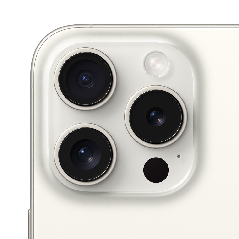 iPhone 15 Pro 128GB Titanium White - Premium Smartphone for Photography, Gaming & Productivity | Perfect for Travel, Business & Everyday Use