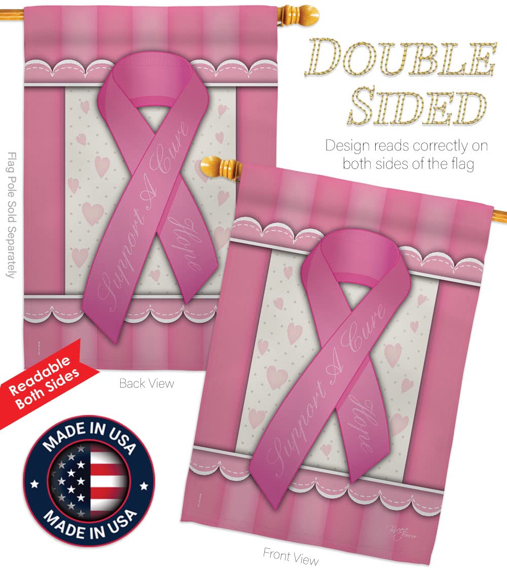 Inspirational Support House Flag Set 28x40