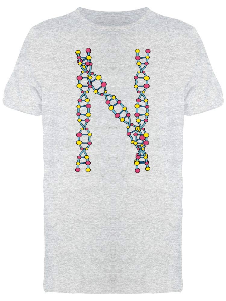 DNA Molecules Graphic T-Shirt for Men - Cool Science Design Casual Tee for Everyday Wear & Gifts