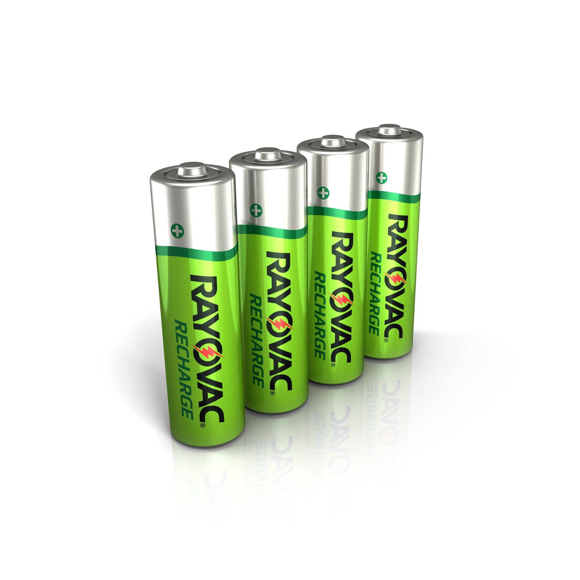 Rayovac AA and AAA Rechargeable Batteries with Charger - 2 Pack (4 Batteries Total) - Perfect for Toys, Cameras, and Electronic Devices