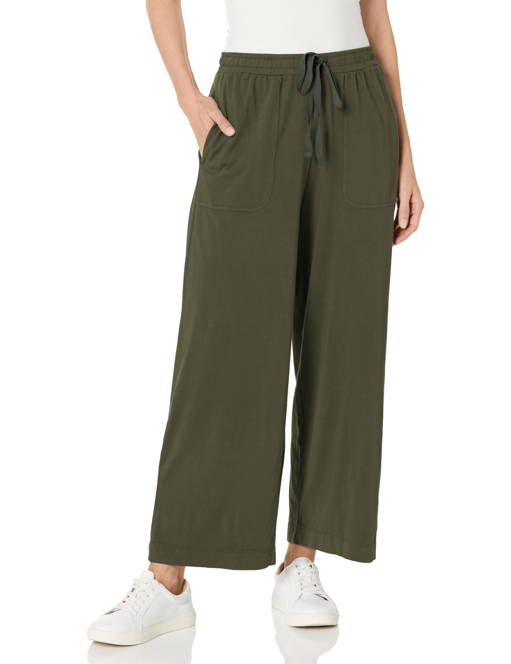 Velvet by Graham & Spencer Women's Pismo Organic Jersey Pants - Soft & Comfortable Lounge Pants for Yoga, Travel & Relaxation at Home