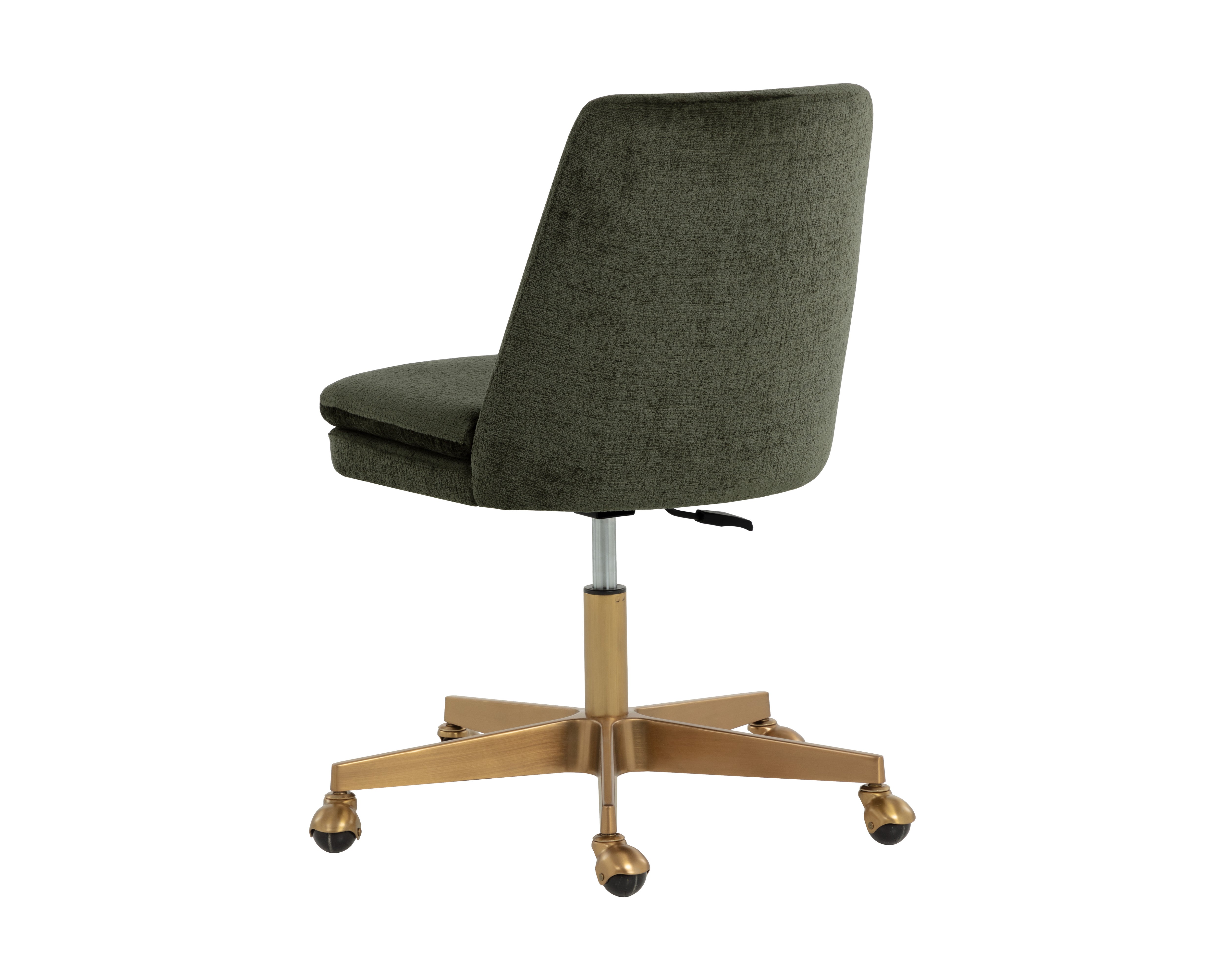 Berget Office Chair - Ergonomic Mesh Back Desk Chair with Adjustable Height, Bergen Olive - Perfect for Home Office, Gaming, and Workspace Comfort