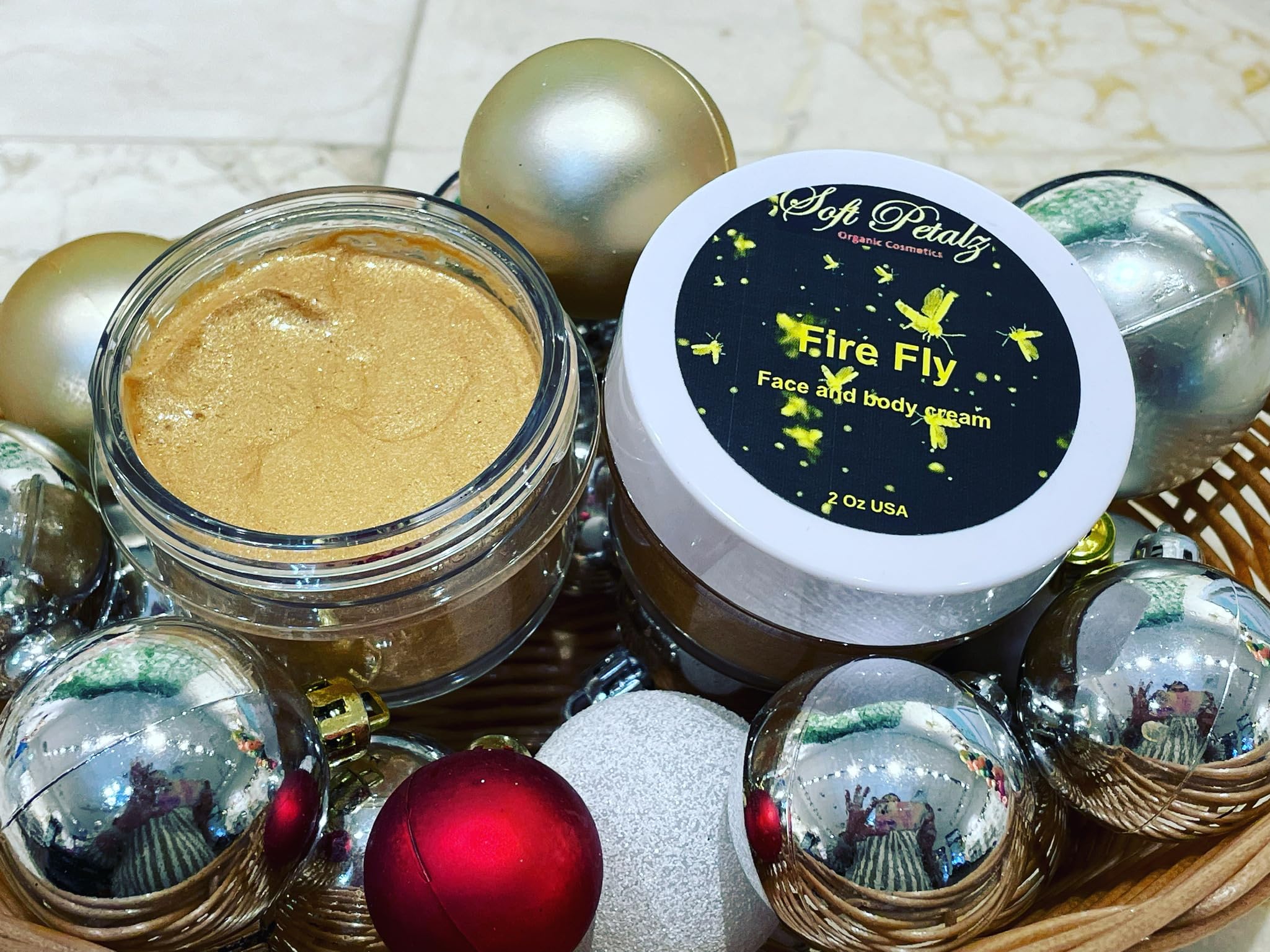 Soft Petalz Firefly Face & Body Cream - Hydrating Moisturizer for Dry Skin | Day & Night Use for Glowing Complexion | Perfect for Sensitive Skin Care Routine