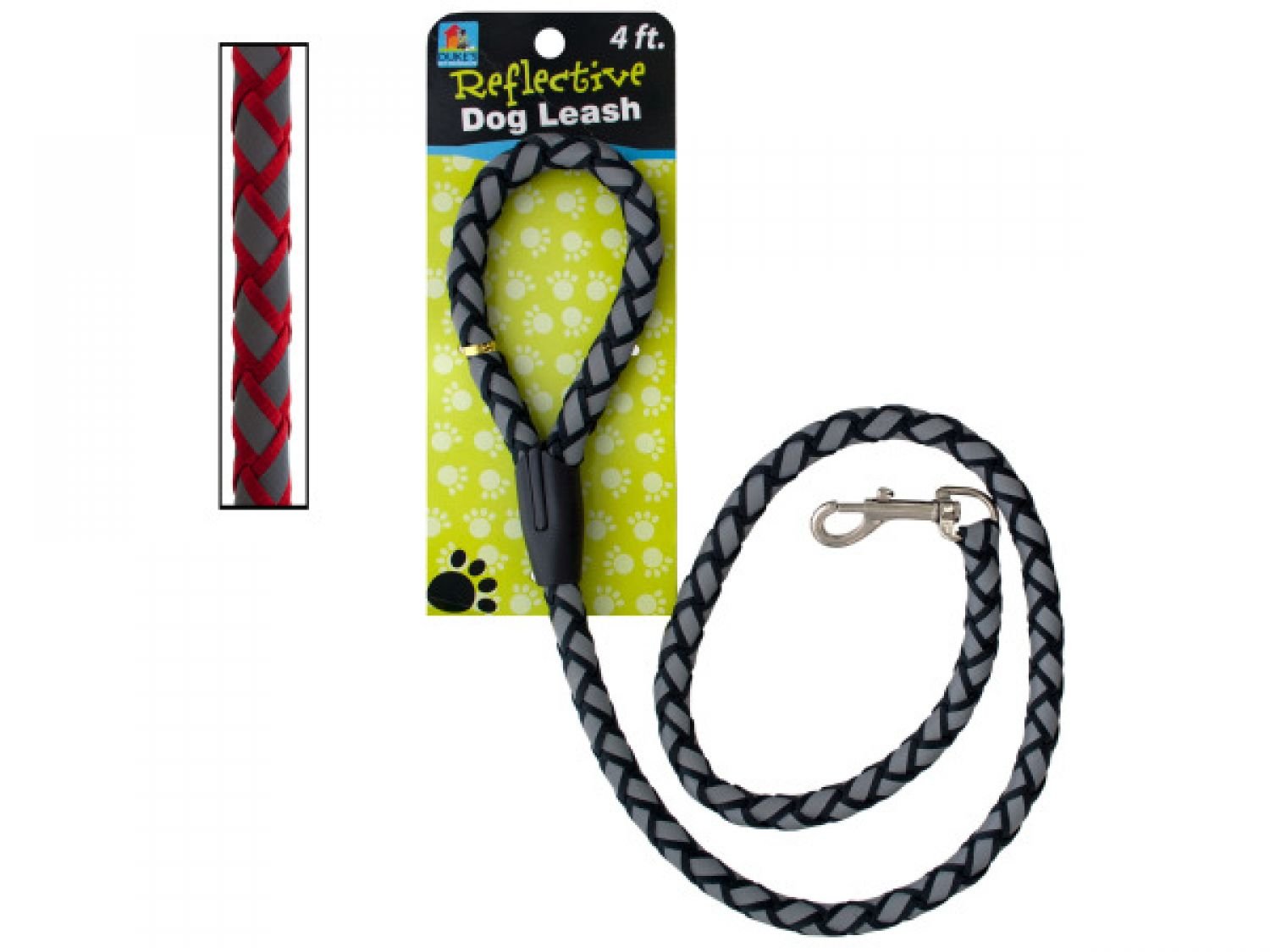 StarSun Depot Reflective Dog Leash Set of 24 - High Visibility Pet Safety Leash for Night Walking, Running & Outdoor Adventures - Durable Nylon Pet Supplies for Small Medium Large Dogs