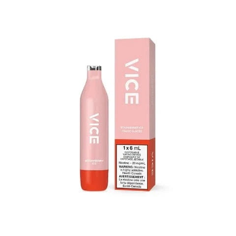 VICE 2500 Puffs Disposable Vape Pen - 6 Pack (Alberta) | Rechargeable & Portable for Travel, Parties, and On-the-Go Vaping