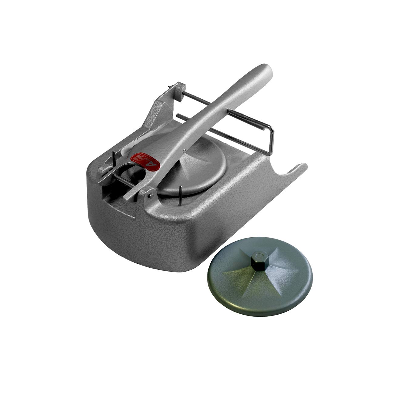 ALFA International PM-1 Manual Hamburger Patty Maker Machine - Perfect for Home Kitchen, BBQ, and Restaurant Use