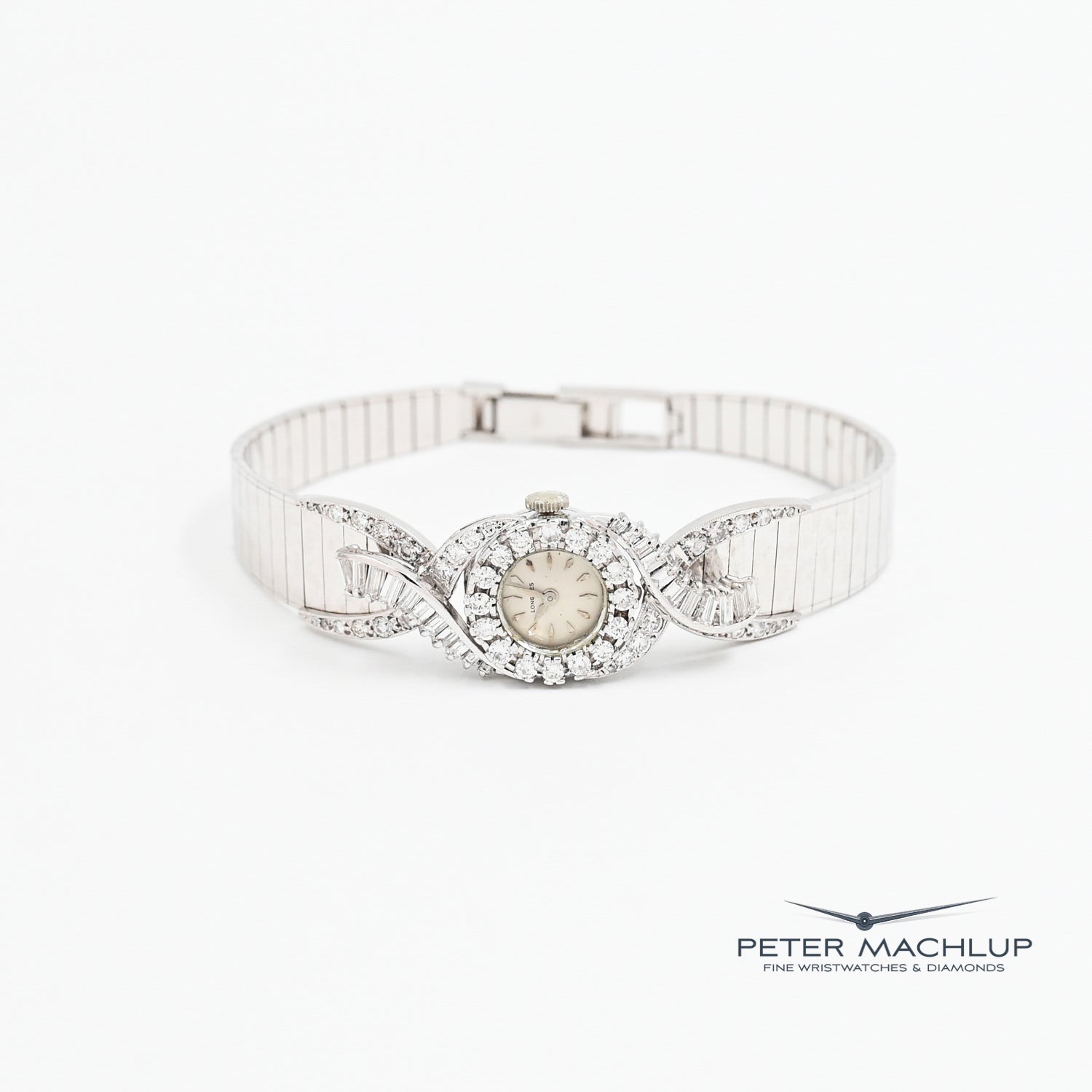 Longines Ladies Cocktail Watch - Elegant Diamond Accent Stainless Steel Dress Watch for Women | Perfect for Evening Parties, Weddings & Formal Events