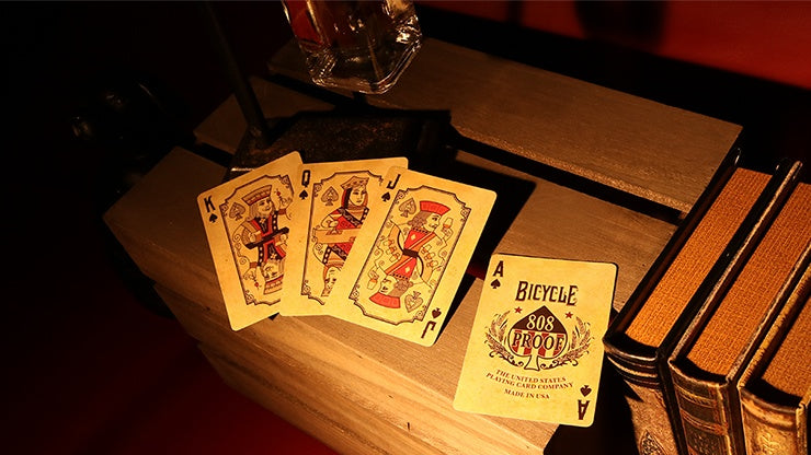 Premium Bicycle Bourbon Playing Cards - Classic Poker & Card Games Set for Casino Nights, Magic Tricks, and Family Game Nights