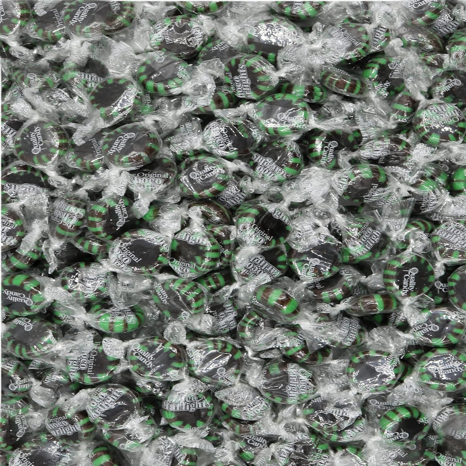 FirstChoiceCandy Starlight Mint Hard Candy Discs - 5 Pound Bulk Pack (Chocolate Flavor) - Perfect for Parties, Office Treats & Holiday Gifting
