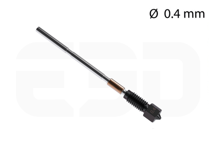 E3D Prusa Nozzle - High Flow ObXidian Nozzle for 3D Printers (0.4mm/0.6mm/0.8mm) - Durable & Clog-Resistant - Perfect for High-Speed Printing & Professional 3D Projects