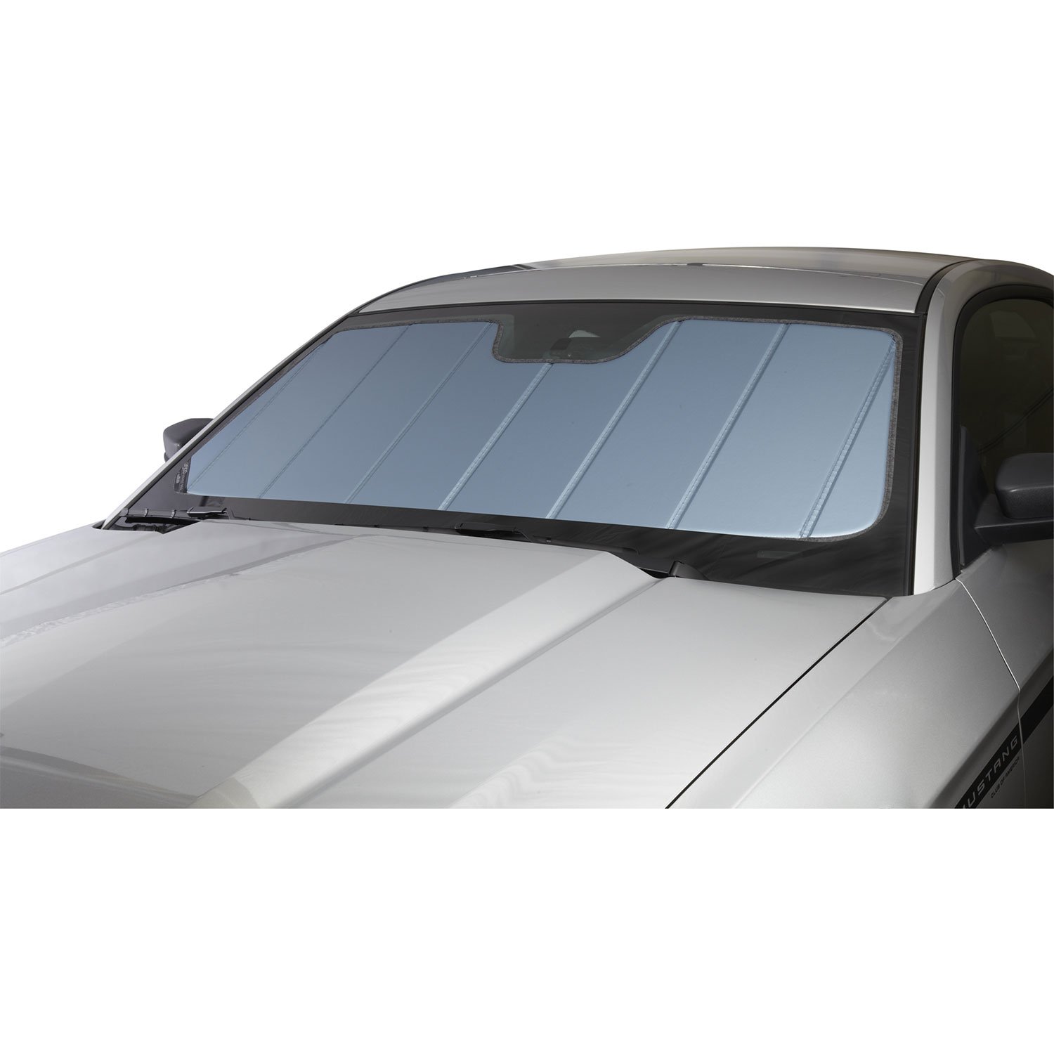 Covercraft UV10538BL Blue Metallic UVS 100 Custom Fit Sunshield for Geo Tracker & Suzuki Sidekick - UV Protection, Heat Reduction | Perfect for Parking, Travel & Outdoor Adventures (1 Pack, Laminate Material)