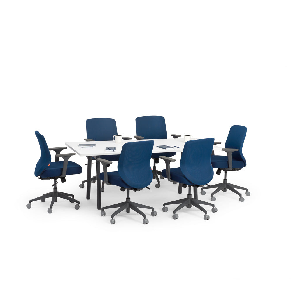 Premium Series A Conference Table - Modern Office Meeting Table for Boardrooms & Executive Meetings - Ideal for Corporate Offices, Business Meetings & Professional Workspaces