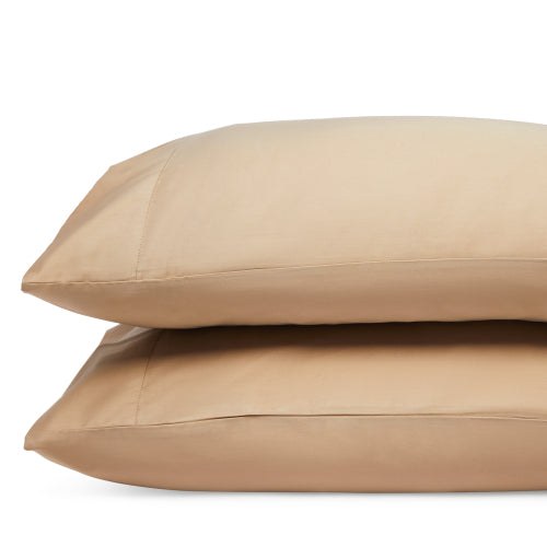 Delilah Home Organic Cotton Pillowcase Set - 2 Pack Hypoallergenic Pillow Covers for Soft & Breathable Sleep - Perfect for Bedroom, Hotel, Travel & Gift Giving