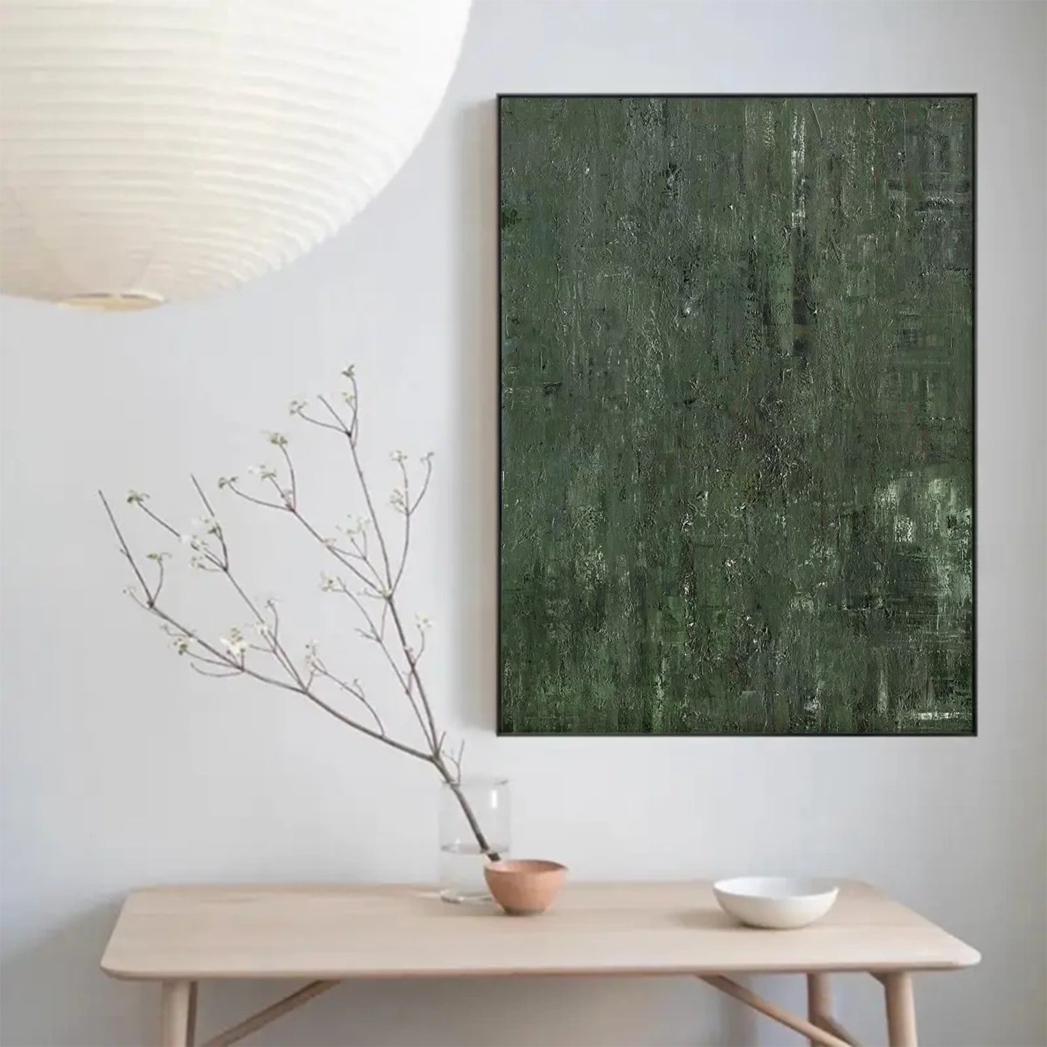 Abstract Painting #AB 017 - Modern Canvas Wall Art for Living Room, Bedroom & Office Decor | Large Contemporary Artwork for Home & Office