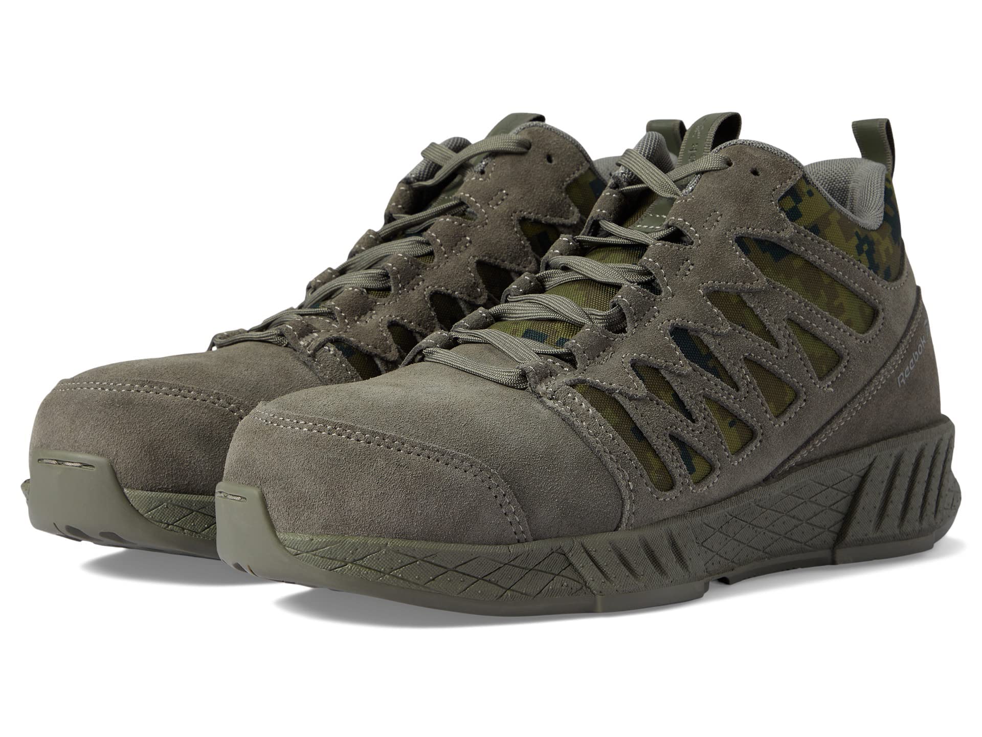 Reebok Men's RB4387 Floatride Energy Tactical Boot - Sage Green Work & Safety Shoes for Construction, Hiking & Outdoor Activities