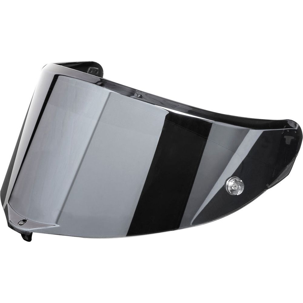 AGV Race 3 Motorcycle Helmet Anti-Scratch Visor - Iridium Silver Coating for UV Protection & Glare Reduction - Perfect for Racing, Street Riding & Outdoor Adventures