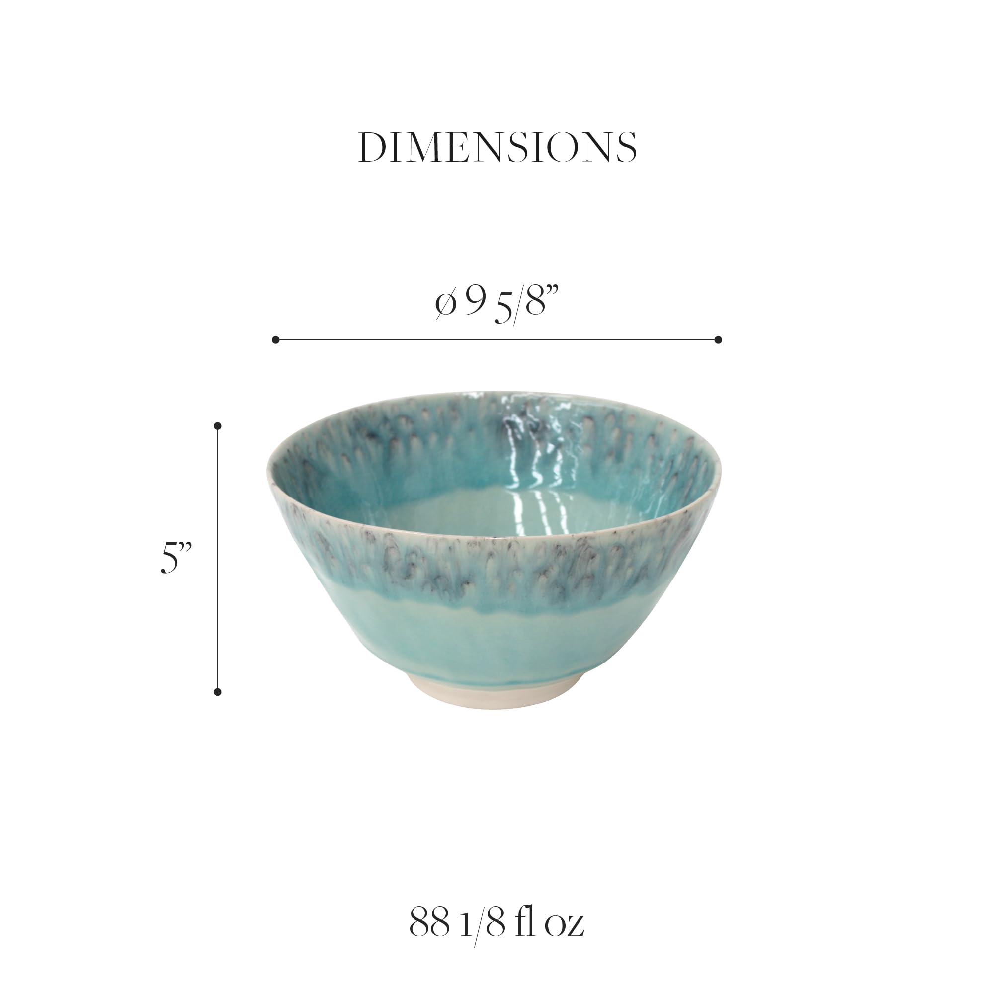 Costa Nova Ceramic Stoneware 9.5