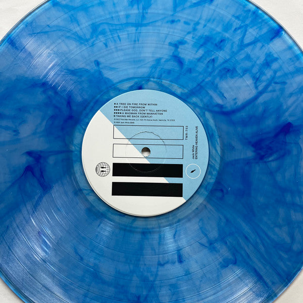 Jack White - Entering Heaven Alive Limited Edition Blue Vinyl LP Album (Mint Condition) | Perfect for Vinyl Collectors & Music Enthusiasts