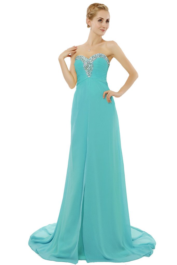 Elegant HONGFUYU Women's Chiffon Formal Evening Dress - Long Sleeve Party Prom Gown for Wedding, Banquet & Special Occasions