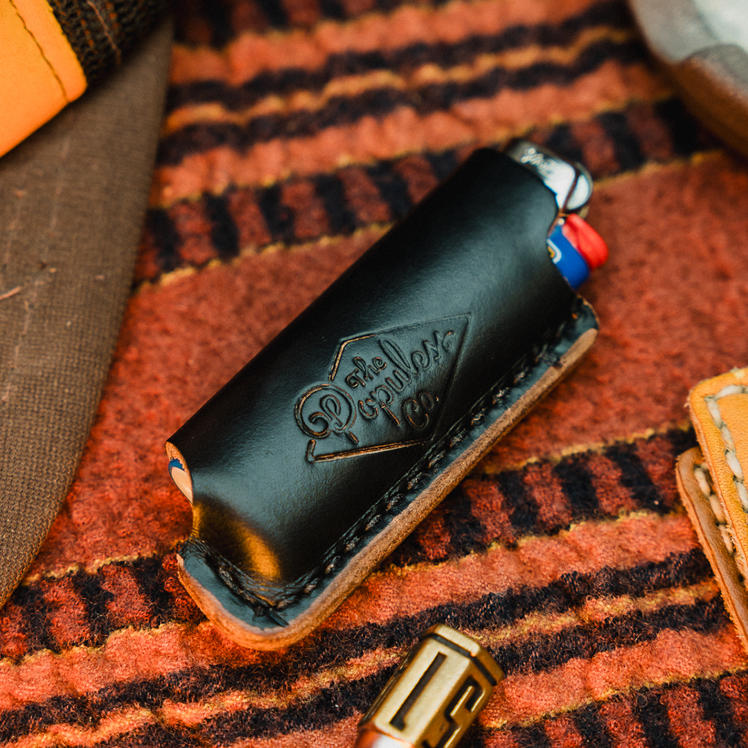 Premium Refillable Lighter Sleeve - Windproof & Waterproof Metal Lighter Case for Outdoor Camping, Hiking, BBQ, and Survival Gear