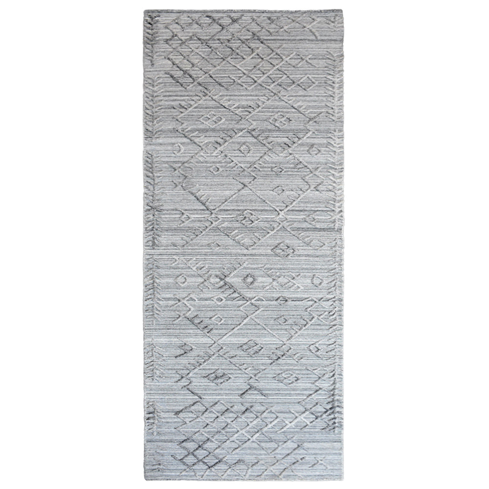 Handwoven Quilted Rug - Soft & Durable Bohemian Style Area Rug for Living Room, Bedroom, or Nursery Decor