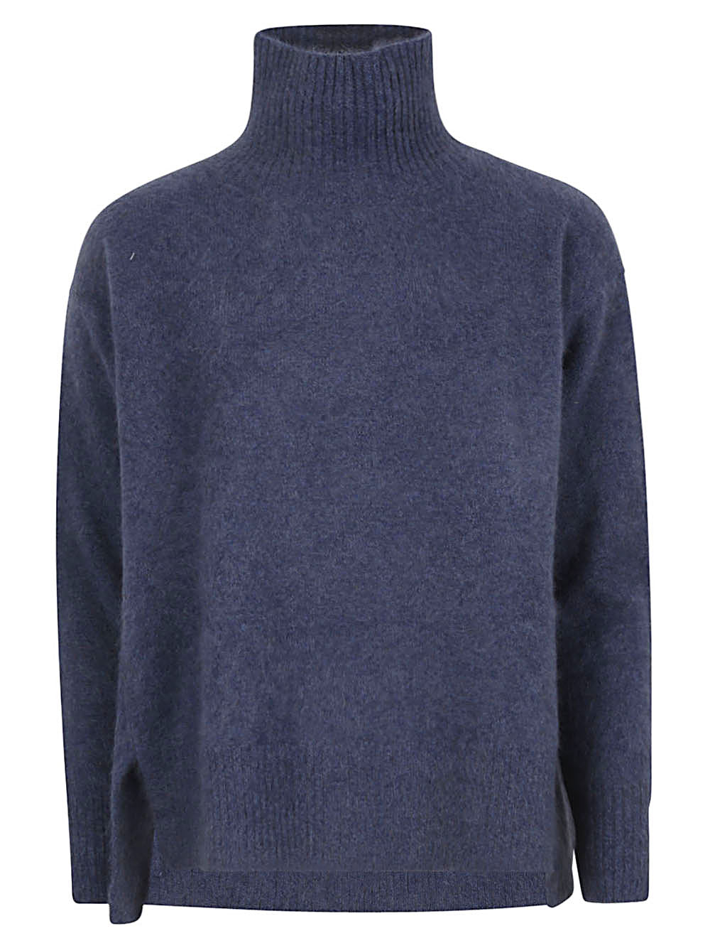 CT PLAGE Women's Blue Sweaters - Soft & Comfortable Knit Pullover for Casual Wear & Layering