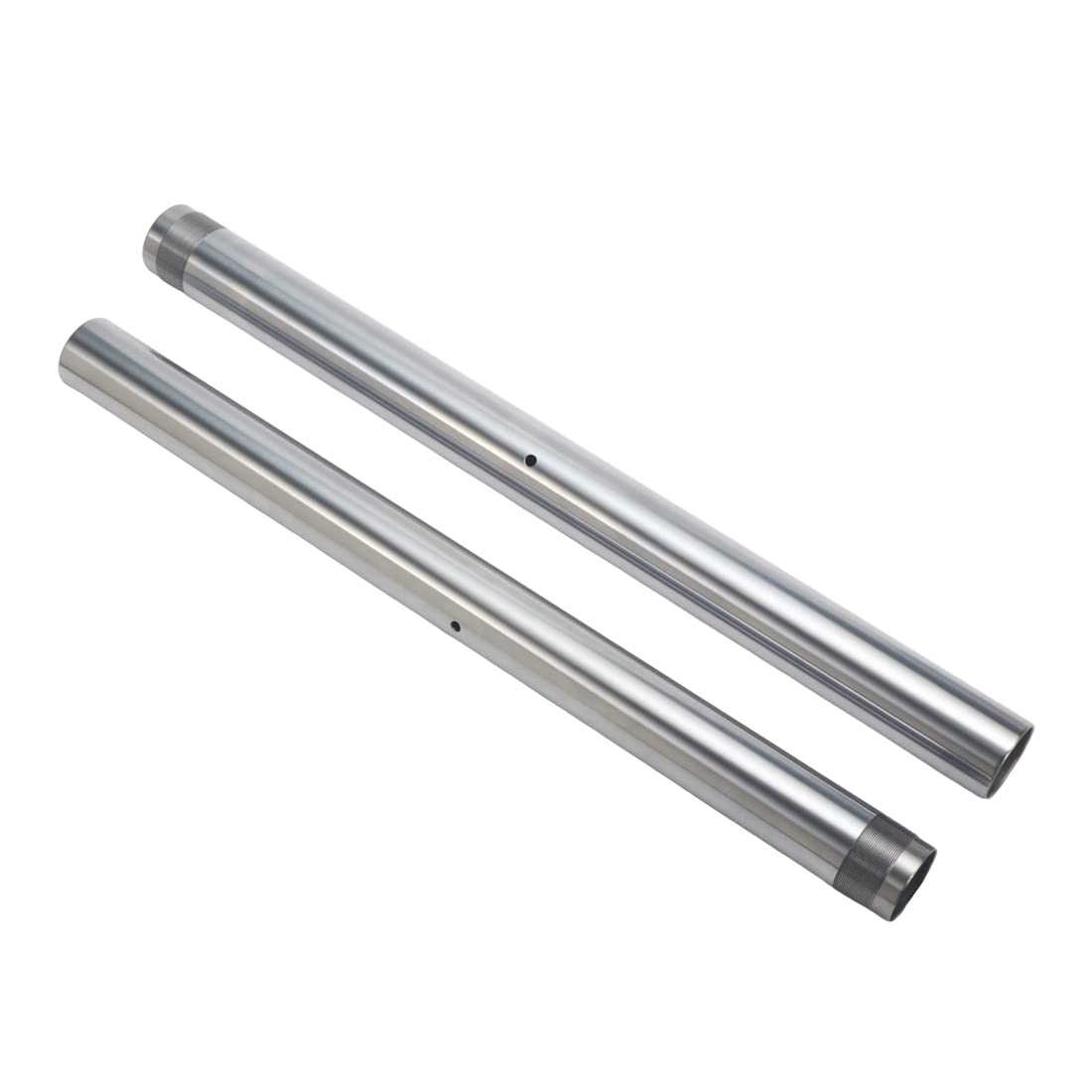 Premium Silver Motorcycle Fork Tubes - Compatible with Suzuki GSXR1000R GSX-R1000R GSXR1000RZ GSX-R1000RZ (2017-2022) - Front Inner Fork Pipes for Enhanced Ride Stability & Performance - Perfect for Street Racing, Track Days & Performance Upgrades