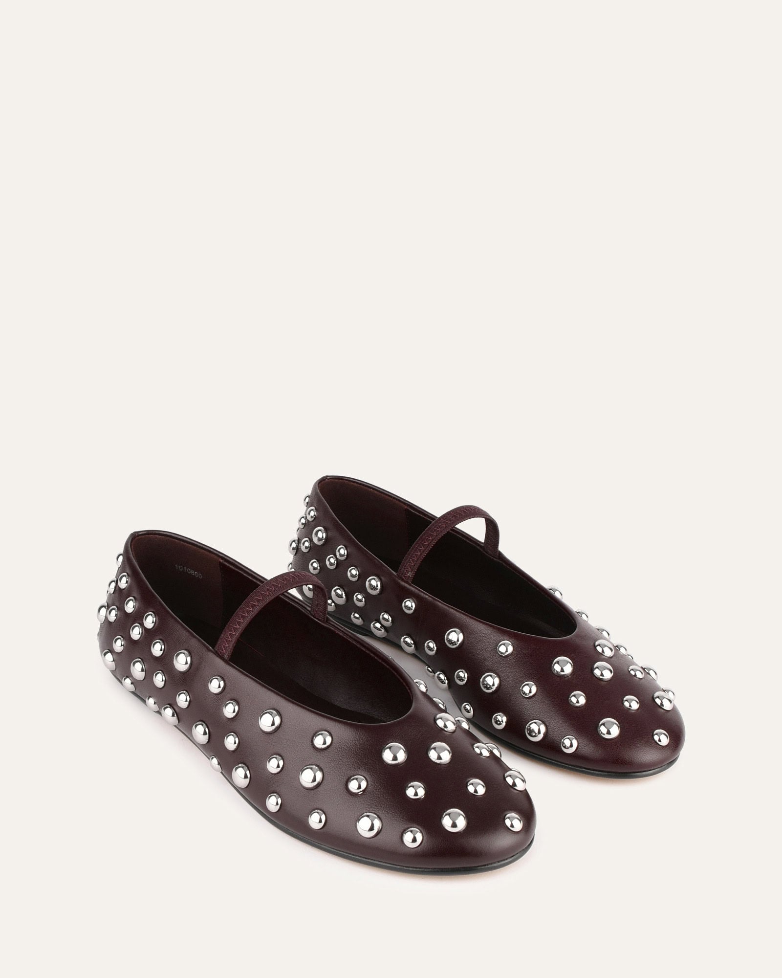 Goldie Casual Flats for Women - Merlot Leather Loafers - Comfortable Slip-On Shoes for Work, Office & Everyday Wear