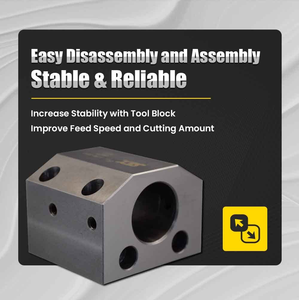 TAKISAWA LA200 CNC Lathe Tool Turret - High Precision Lathe Mounting Blocks for Metalworking | Ideal for CNC Machining, Automotive Parts & Industrial Manufacturing
