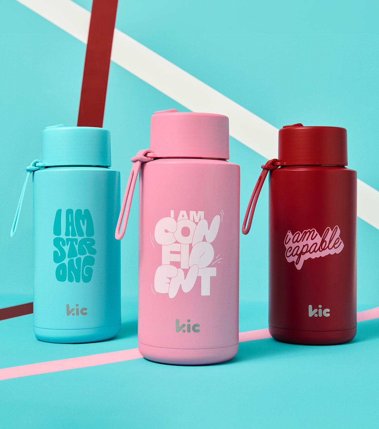 Kic Ceramic Reusable Water Bottle - 34oz (1000ml) Insulated Eco-Friendly Travel Mug for Hot & Cold Drinks - Perfect for Office, Gym, Hiking and Outdoor Activities