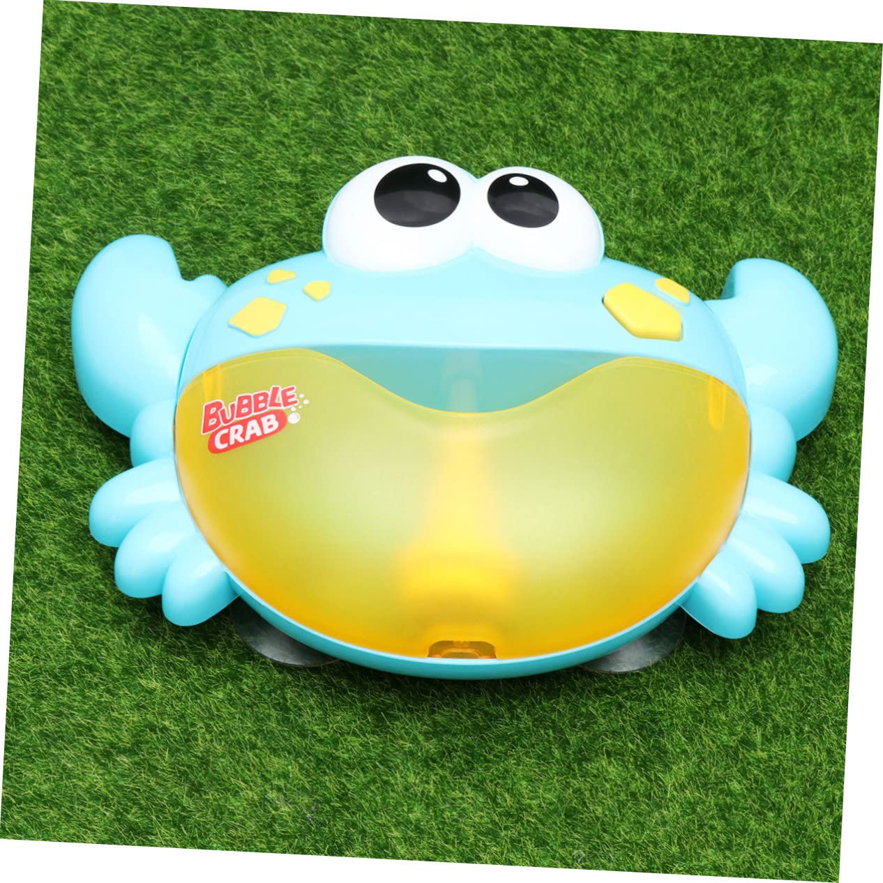 HEMOTON 2 Pack Bubble Blower Machine - Automatic Bubble Maker for Kids, Outdoor Party, Bath Toys - Fun Crab Shaped Bubble Gun (Blue) - Perfect for Birthday Parties, Backyard Play & Summer Activities