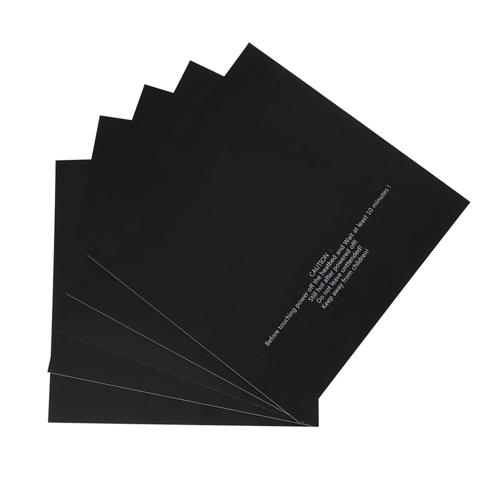 3D Printing Stickers - High-Quality Composite Material for TPE, PC, Nylon Filaments | Eco-Friendly Adhesive Decals for 3D Printers | Perfect for DIY Projects, Model Making & Industrial Prototyping