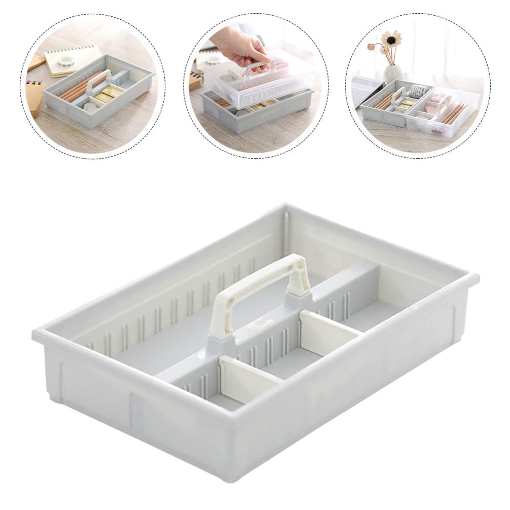 DOITOOL Storage Box for Office Desk & Cosmetics - Organizer Case