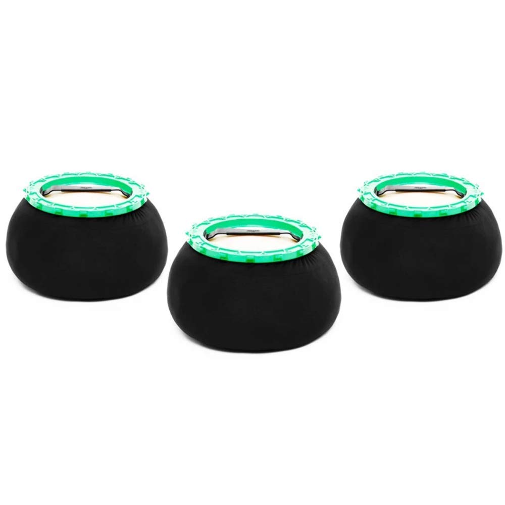 Unger nLite HydroPower Ultra Resin Window Cleaning Tool - 3 Pack for Streak-Free Glass Cleaning at Home or Office