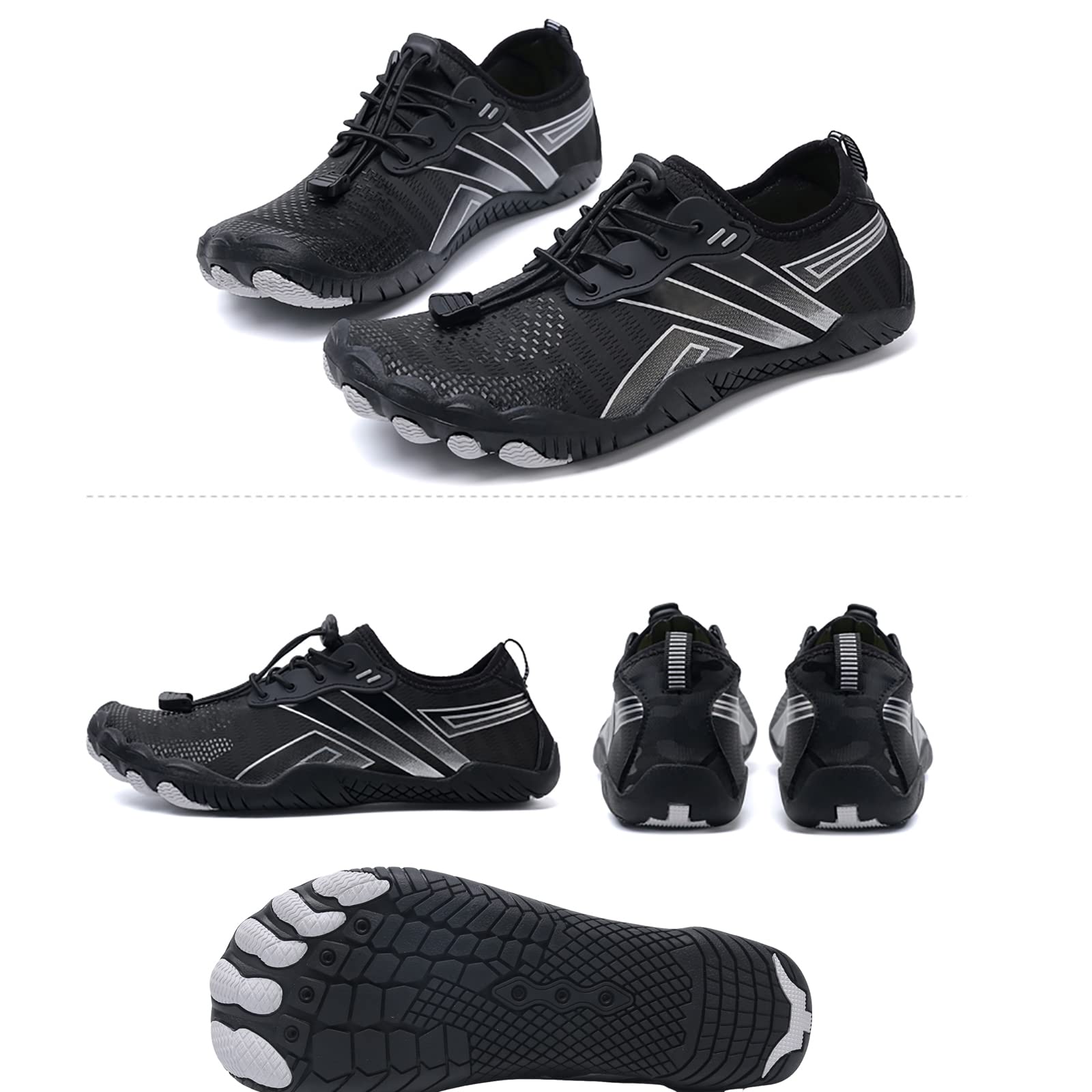 **Men's & Women's Quick-Dry Water Shoes - Barefoot Beach Swim Shoes for Surfing, Diving, Pool & Aqua Activities**    **Use Cases:** Perfect for beach trips, water sports, swimming, kayaking, and outdoor adventures.