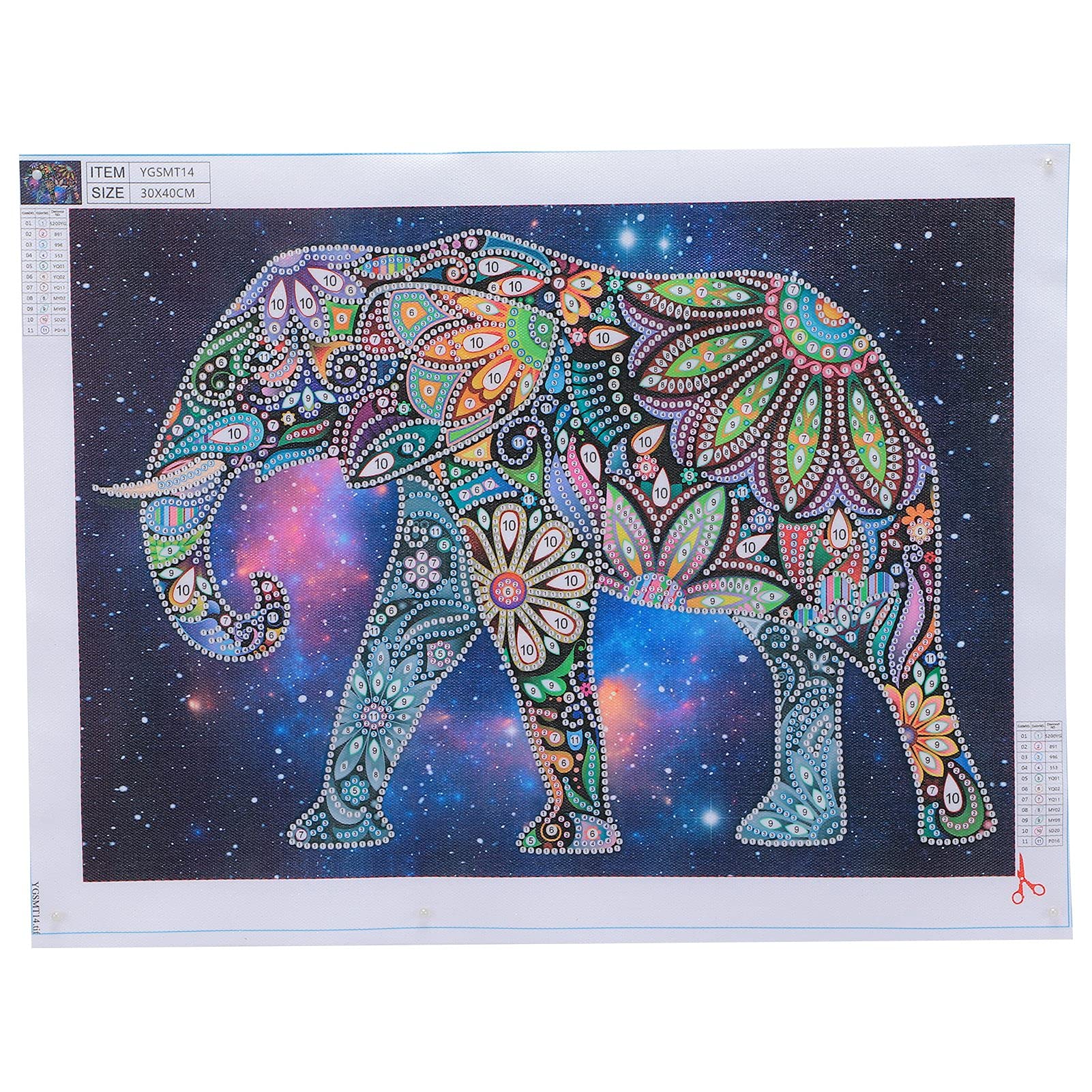 5D Diamond Painting Kit DIY Full Drill Home Decor - Complete 5D Diamond Art Set for Wall Decor, Living Room & Bedroom Decoration (5D-YGSMT14) - Perfect Gift for Adults, Relaxing Craft Activity