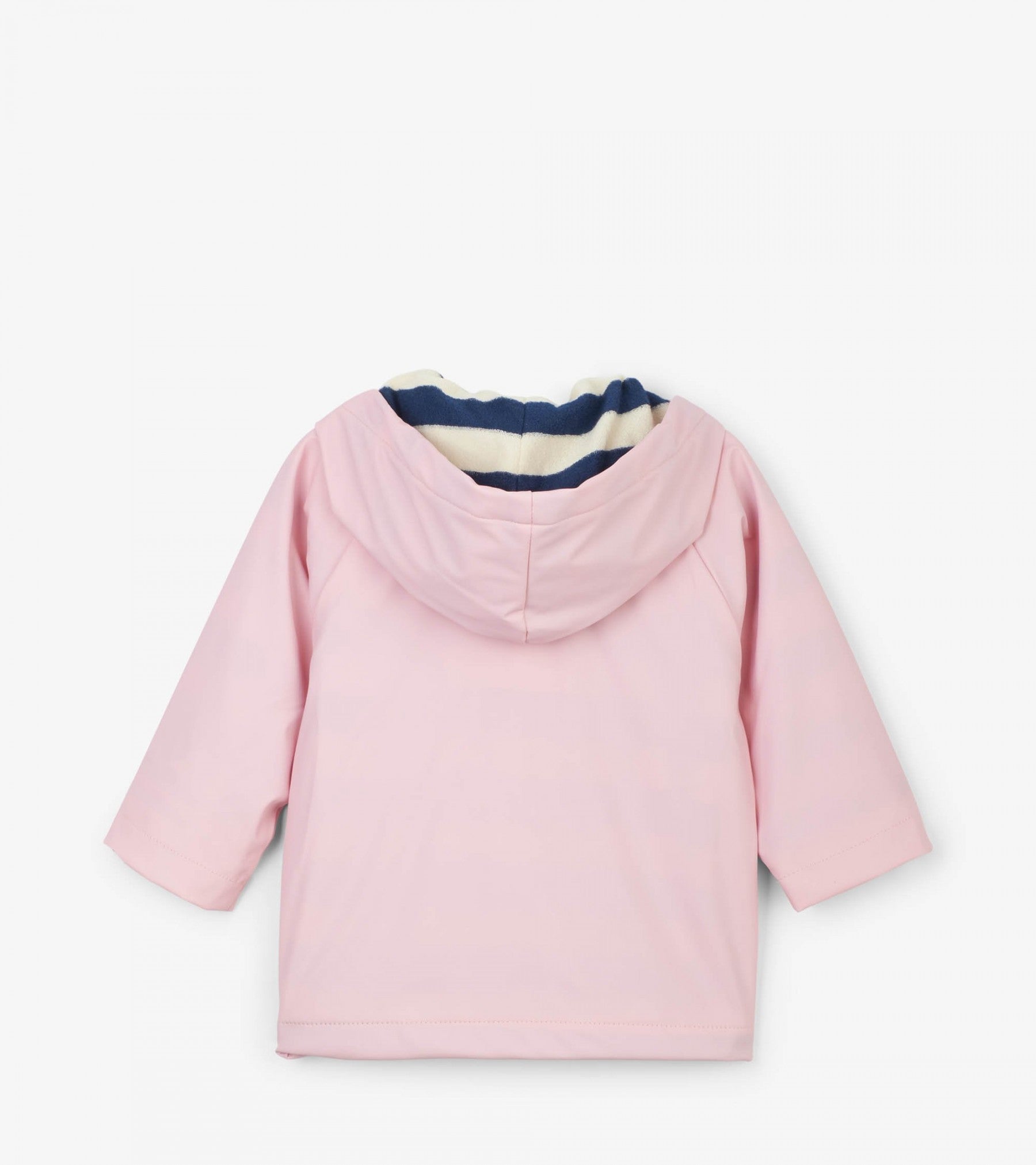 Hatley Baby Raincoat for Girls - Waterproof Toddler Rain Jacket with Hood, Pink - Perfect for Outdoor Play, Park Visits & Rainy Day Adventures