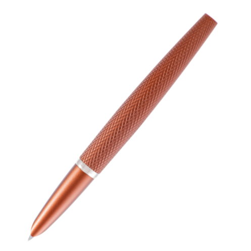 Premium Diplomat Viper Guilloche Fountain Pen - Elegant Brown Finish for Professional Writing & Gift Giving - Perfect for Office, Business, and Special Occasions