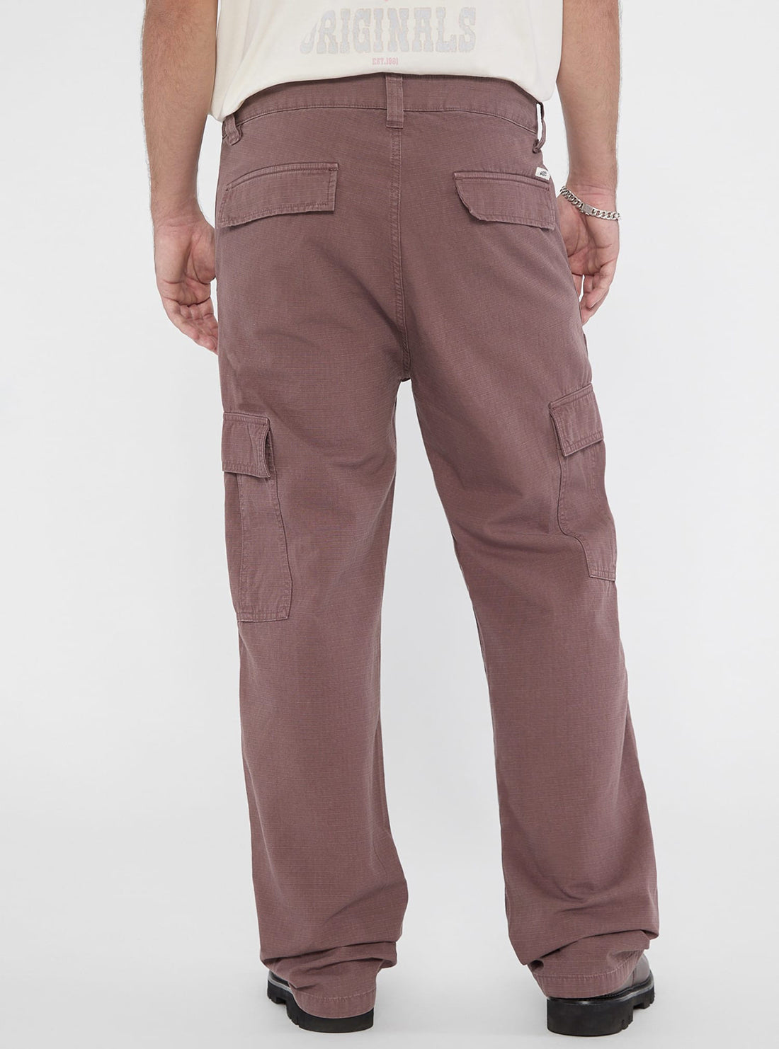 Guess Originals Ripstop Panel Cargo Pants for Men - Durable Military Style Tactical Pants with Multiple Pockets - Perfect for Outdoor Adventures, Hiking, and Casual Wear