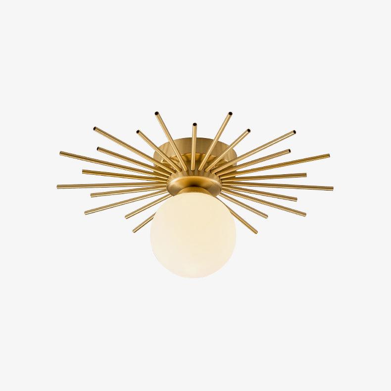 Modern Margaret Ceiling Lamp - Elegant Flush Mount Lighting Fixture for Living Room, Bedroom & Dining Room - Energy Efficient LED Light for Home Decor