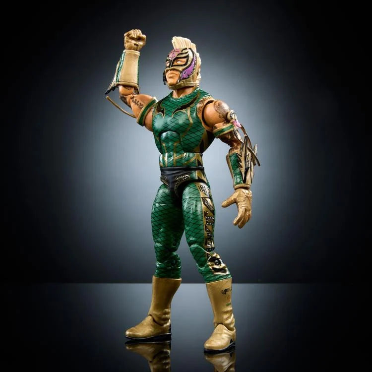 Rey Mysterio WWE Elite Collection Action Figure - Greatest Hits Series - Perfect for Wrestling Fans, Collectors, and Display Shelves