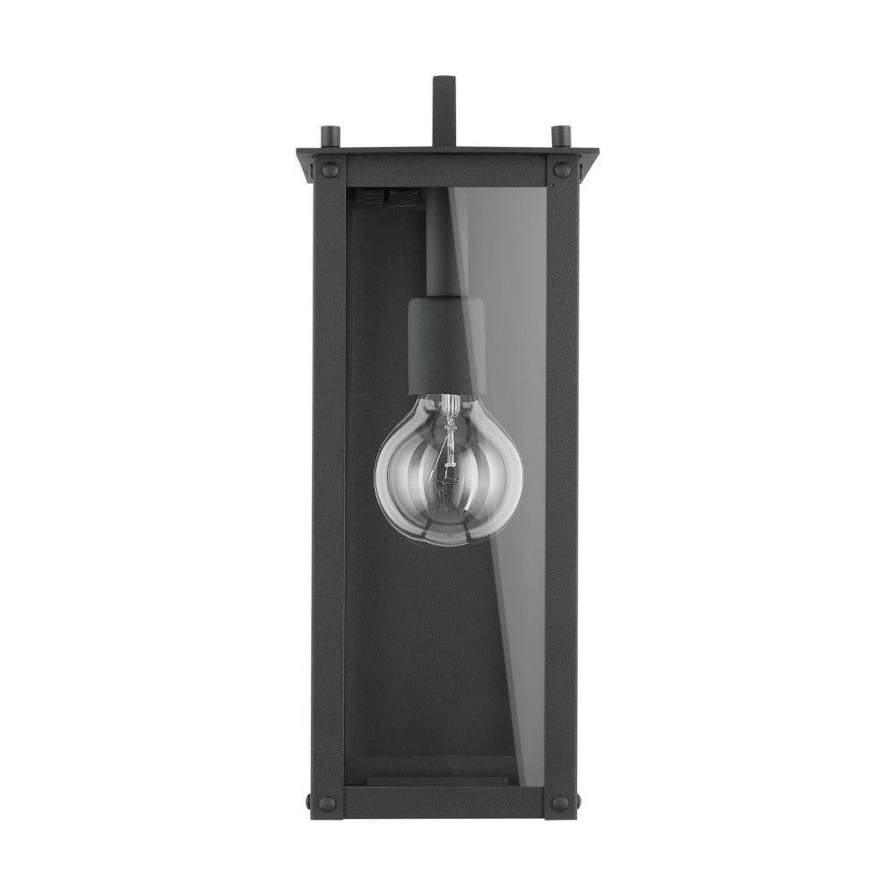 Vala Outdoor Wall Lantern - Waterproof LED Solar Light for Porch, Garden, Patio - Rustproof Metal Fixture with Motion Sensor - Perfect for Front Door, Backyard, Pathway Lighting