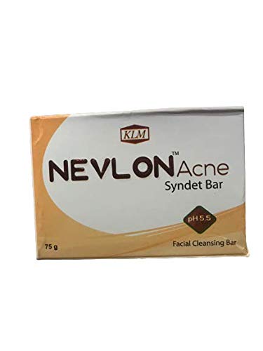 NEVLON Acne Soap 75g - Natural & Gentle Face Cleanser for Acne-Prone Skin | Perfect for Daily Skincare Routine & Teenage Breakout Care