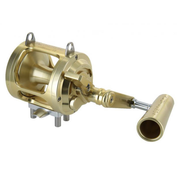 Alutecnos Albacore 12lb Single Speed Big Game Fishing Reel - Saltwater & Freshwater Trolling Reel for Deep Sea Fishing & Offshore Angling
