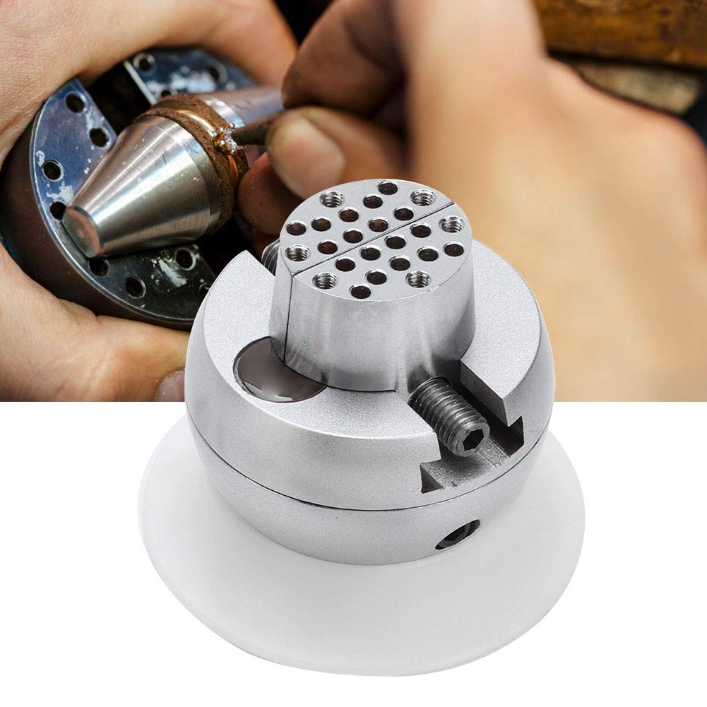 VBESTLIFE Professional Jewelry Making Holder Clamp Kit - Metal Base Vise for Engraving, Soldering & Crafting - Perfect for Jewelers, DIY Crafts & Small Metal Work Projects