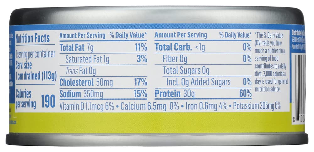 Premium Albacore Tuna in Olive Oil - Wild Caught, Non-GMO, 5 oz Can (Pack of 12) - High Protein, Keto & Paleo Friendly - Perfect for Salads, Sandwiches & Healthy Meal Prep