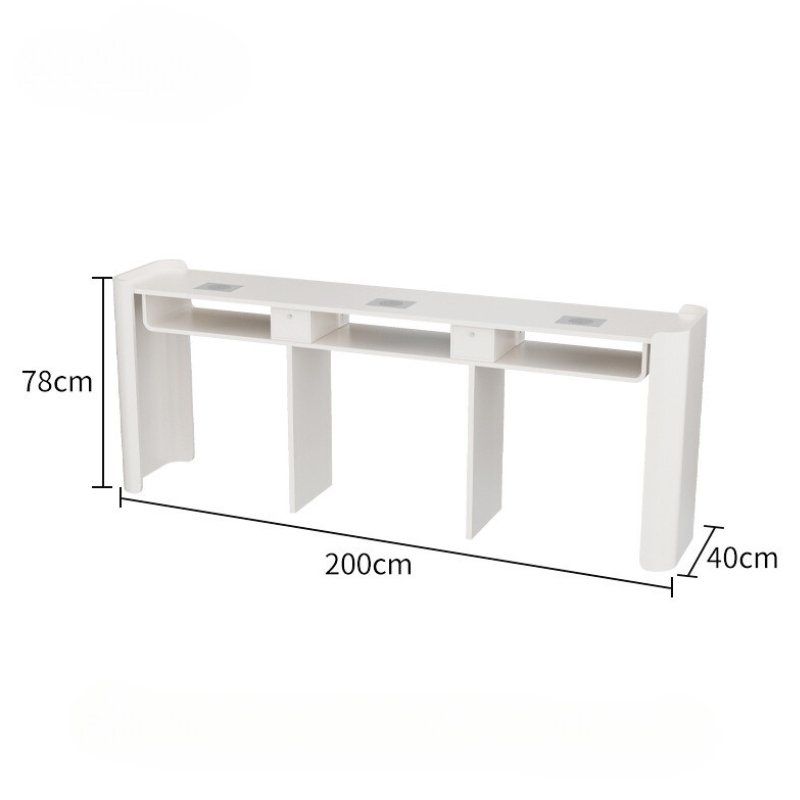 Professional Manicure Table with High-Power Dust Collector - Perfect for Nail Salons, Home Spa & Beauty Studios
