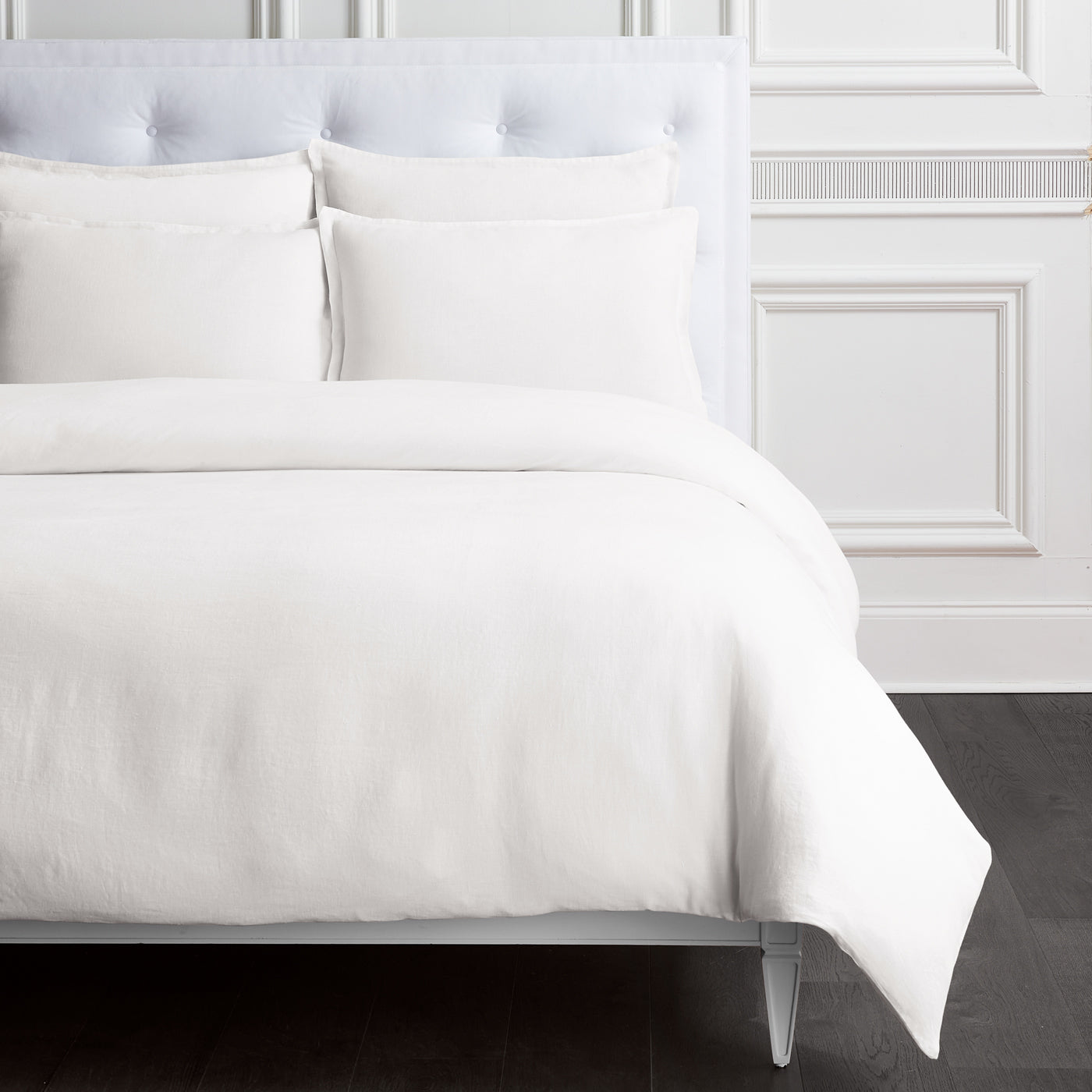 Premium 100% Linen Sham Pillowcase - Breathable & Soft for All Seasons - Perfect for Bedroom, Guest Room, or Vacation Home Decor